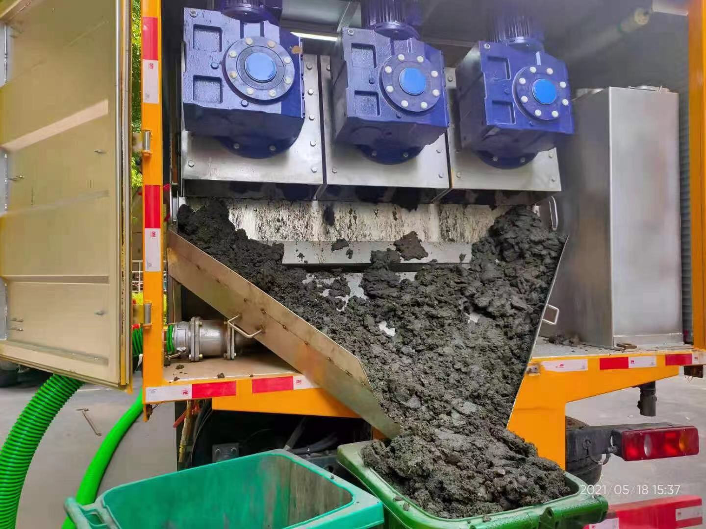 仓山化粪池清掏城市维护站-泥浆净化干湿分离处理